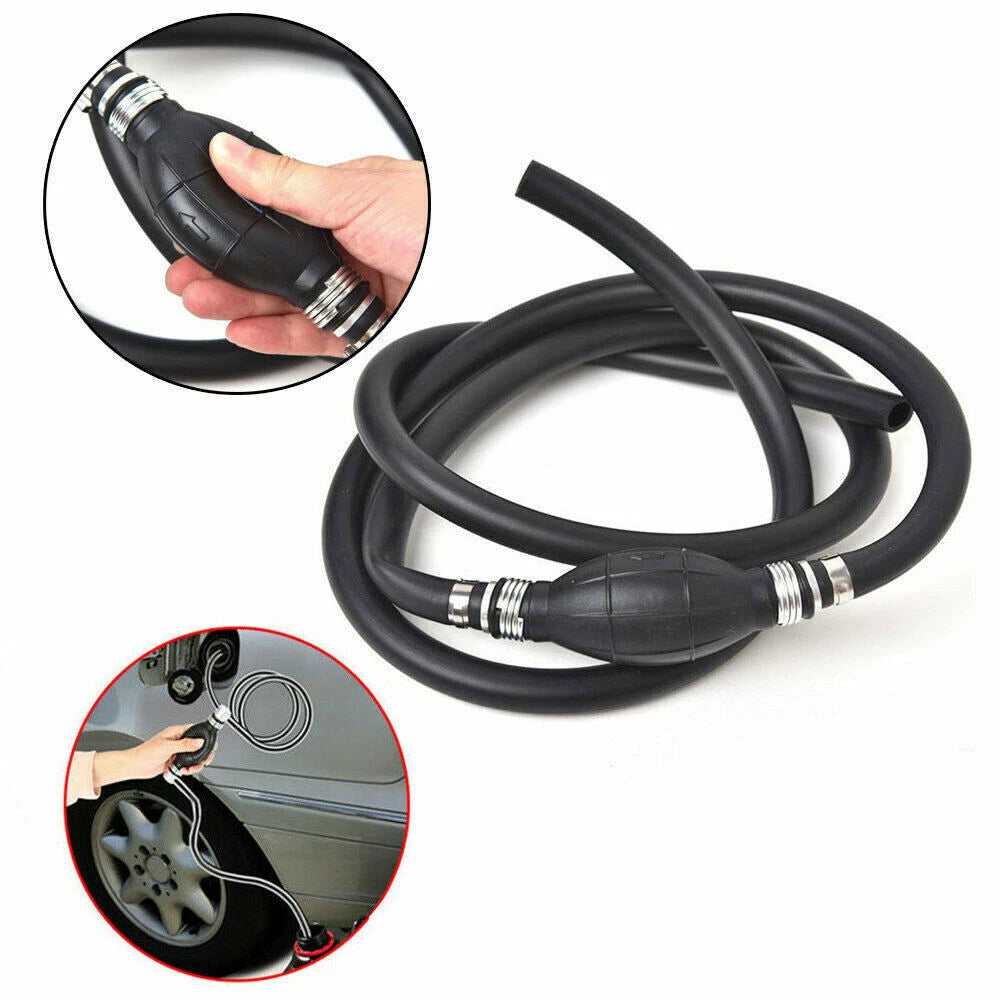 3/8" Marine Outboard Fuel Hose Line Assembly with Primer Bulb for Mercury, Yamaha