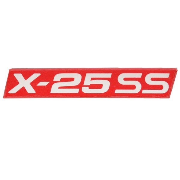 MasterCraft Boat Decal 2011 X-25 SS Silver Red by MasterCraft