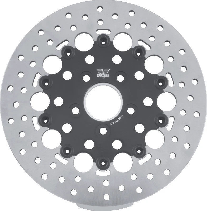 Twin Power 84-17 Big Twin Exc 08-17 Flh Flt Rear 11.5 Floating Rotor