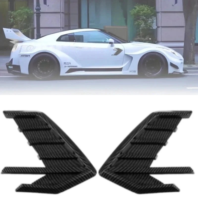 Car Sticker Set For Side Vent And Spoiler Outflow For For A3 For A4