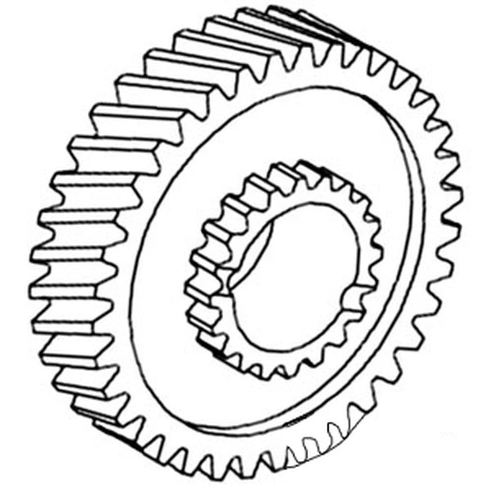 Gear At30053 Fits John Deere 1641f