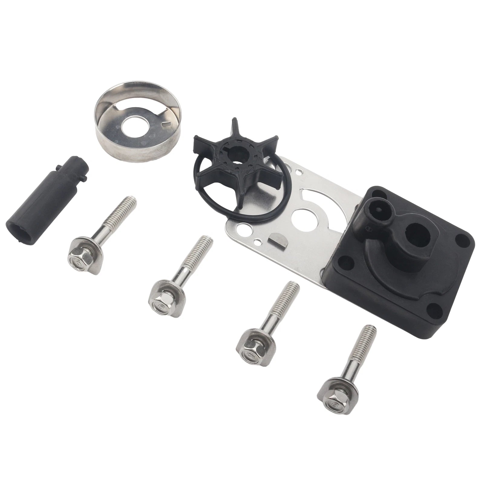 Water Pump Impeller Rebuild Kit 68t-w0078-02 For Yamaha F 6 8 9.9 Hp