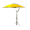Yellow Umbrella W/ Frame And Mount Fits Universal Several Tu56y