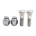 Silver Wheel Hub Bolt Stud &Amp; Nut Set Direct Replacement For