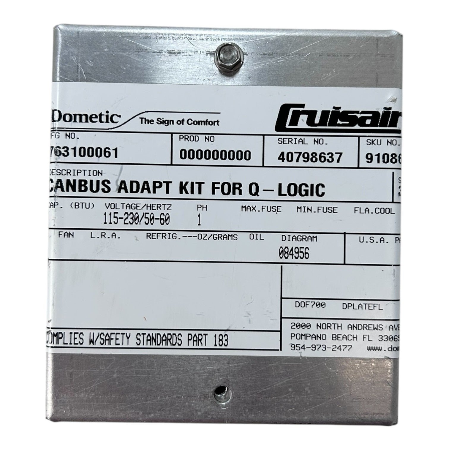 Dometic 763100061, Cruisair Canbus Adapt Kit For | Hook & Hull Co