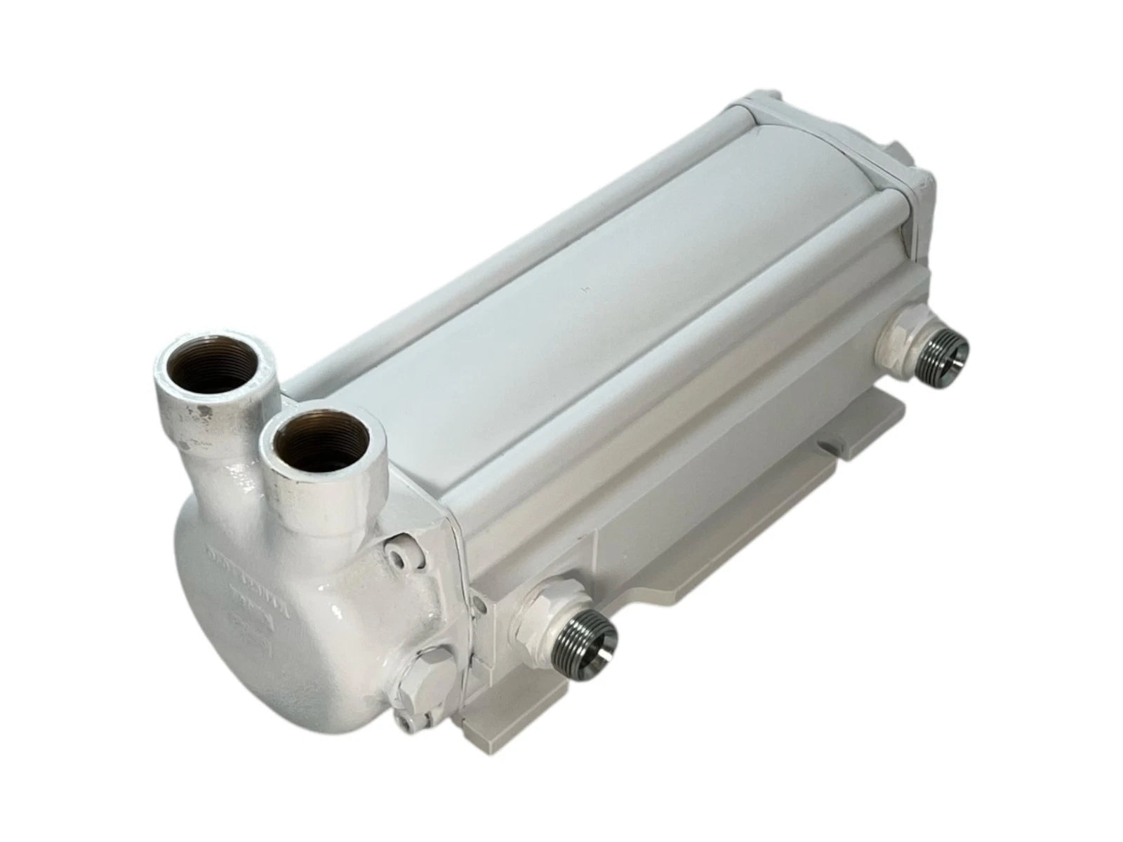 Zf Marine 3214107008, Oil Cooler Assembly, Oem (Cleaned &Amp;