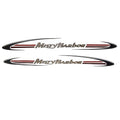 Misty Harbor Boat Graphic Decals Black Grey Logo Stickers by Misty Harbor