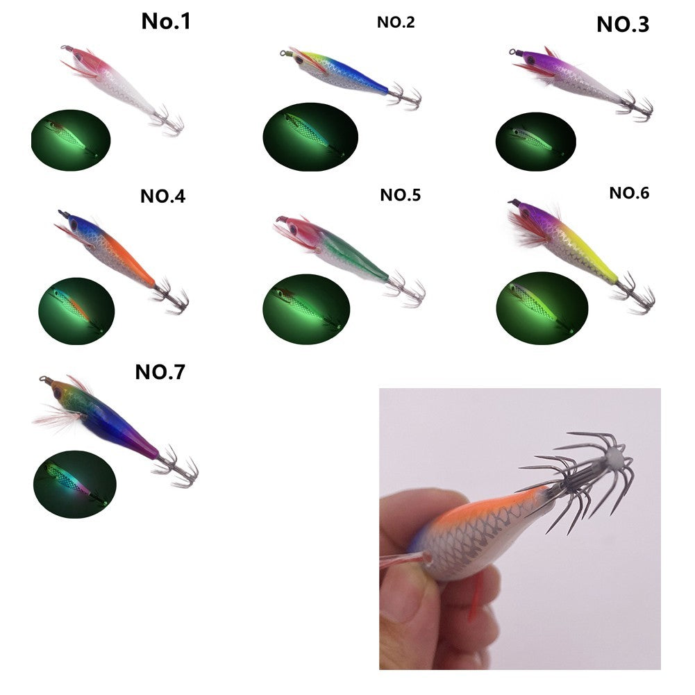 Outdoor Fishing Lure Vertical Wooden 5g/8cm