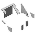 R6242 Cab Foam Kit - Burgundy Fits Ih / Fits Farmall