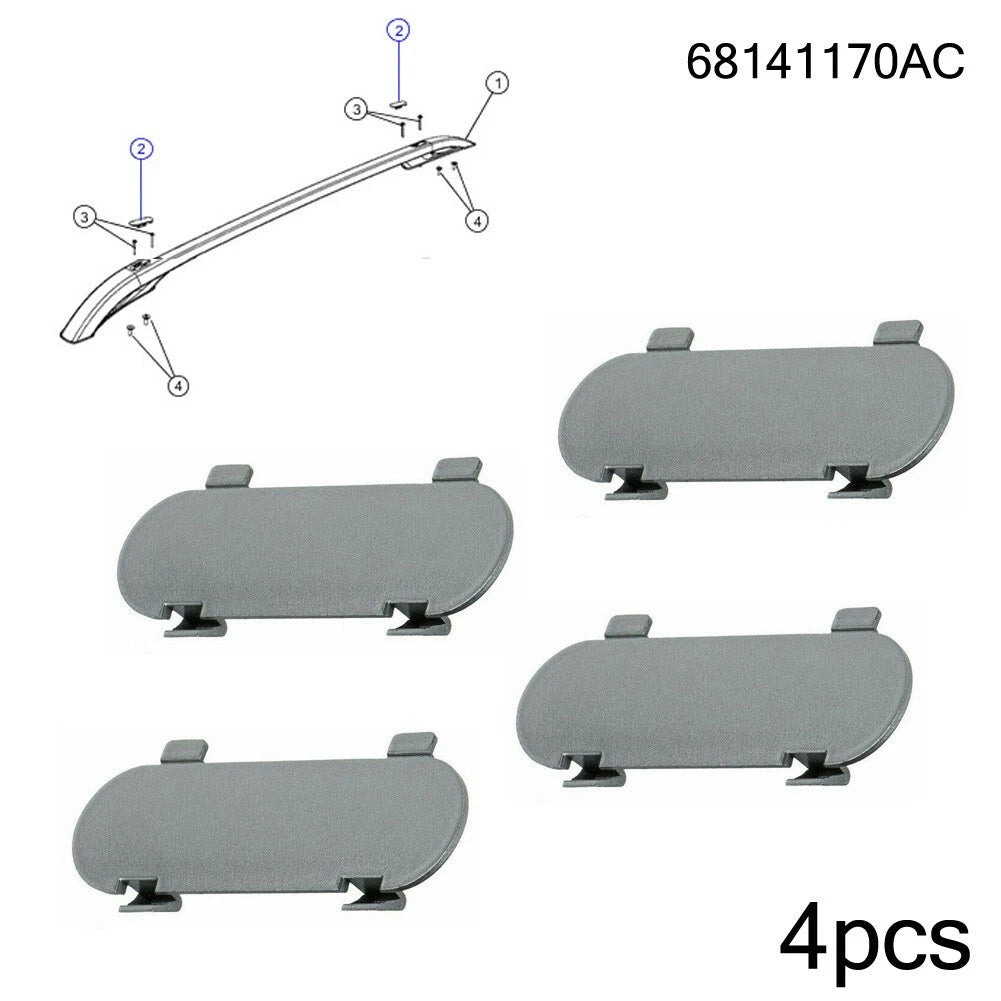 Roof Luggage Rack Side Rail Cover Assy For Jeep For | Hook & Hull Co