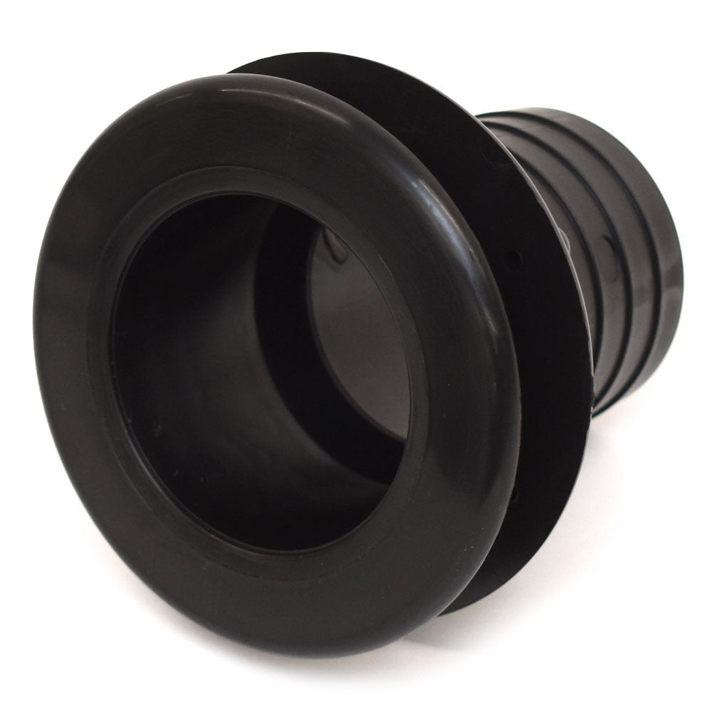 Marine East Boat Thru Hull Fitting Black Nylon by Marine East