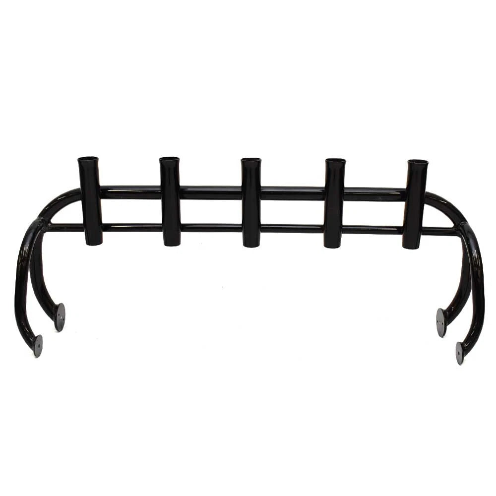 Lowe Boat Rod Holder | Rocket Launcher Black 5 Pole 52 X 21 Inch
