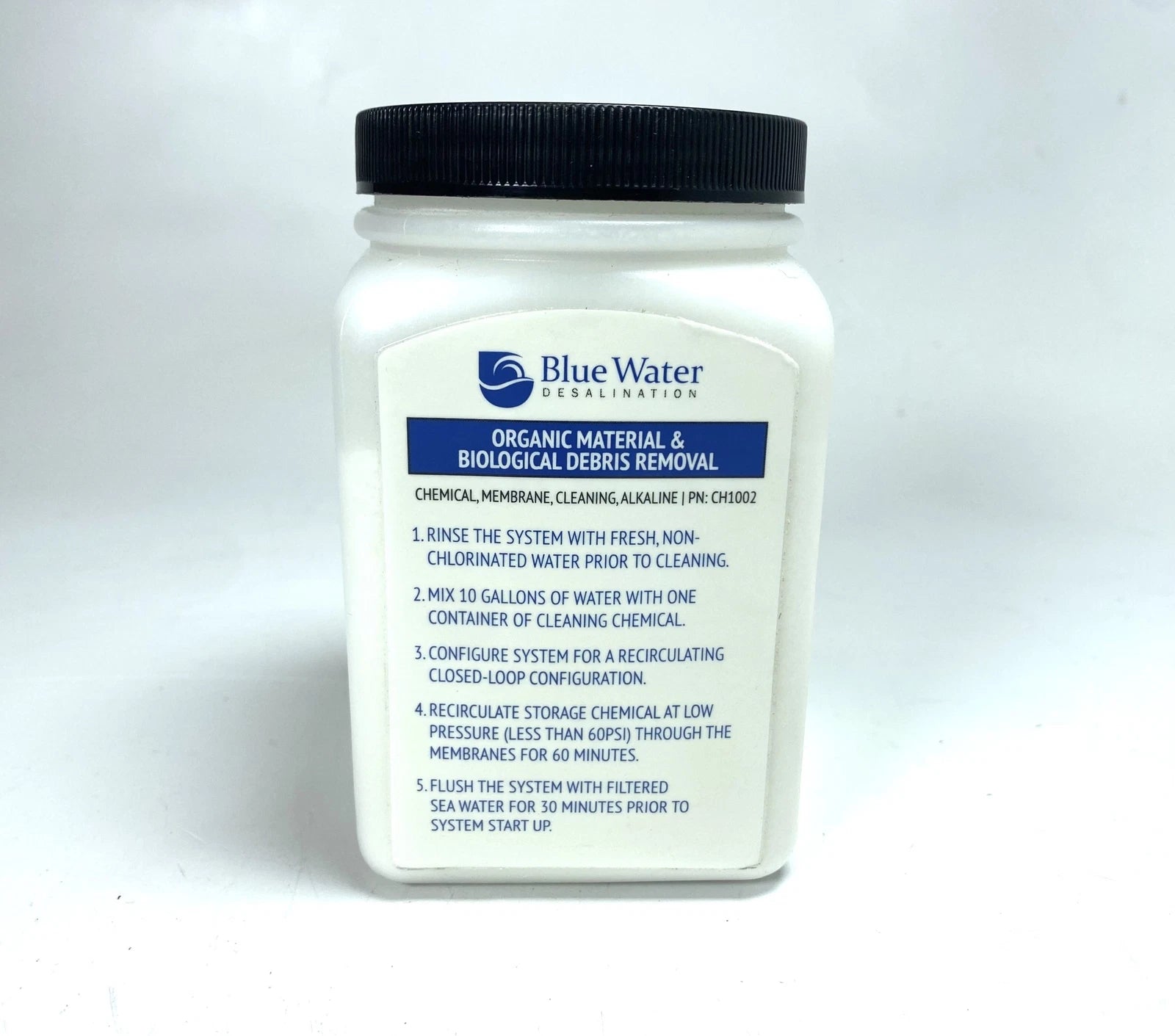 Blue Water Desalination Ch1002, Chemical Membrane Alkaline Cleaner