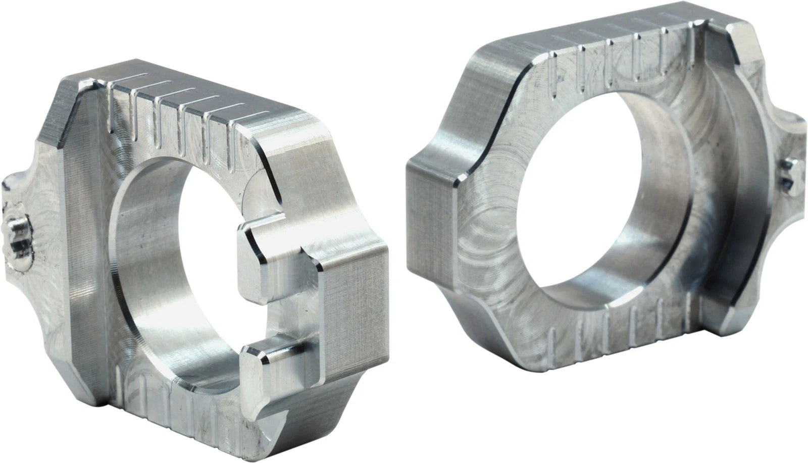 Works Axle Blocks Elite Yam Silver – Fits Yamaha Yz250f & Yz450f
