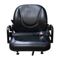 400101 One (1) New Deluxe Black Tractor Forklift Seat