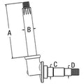 Spindle Rh/lh Fits Oliver 1655 1650 1550 Fits White Fits Minneapolis