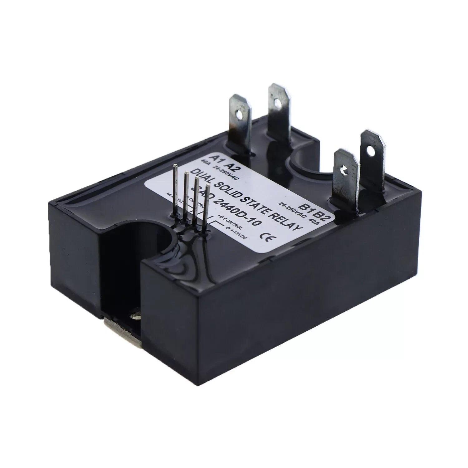 Dual Solid State Relay Input 280vac 40a D2440d-10 | Hook & Hull Co