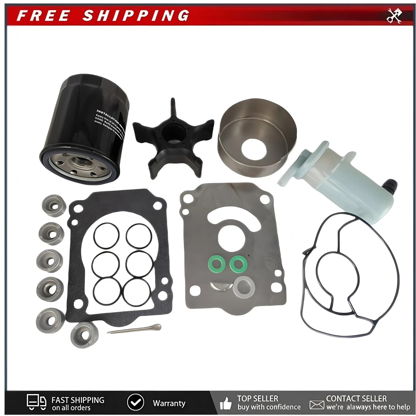 Outboard Maintenance Kit For Suzuki 4 Stroke Df150 Df175 (2006+ )