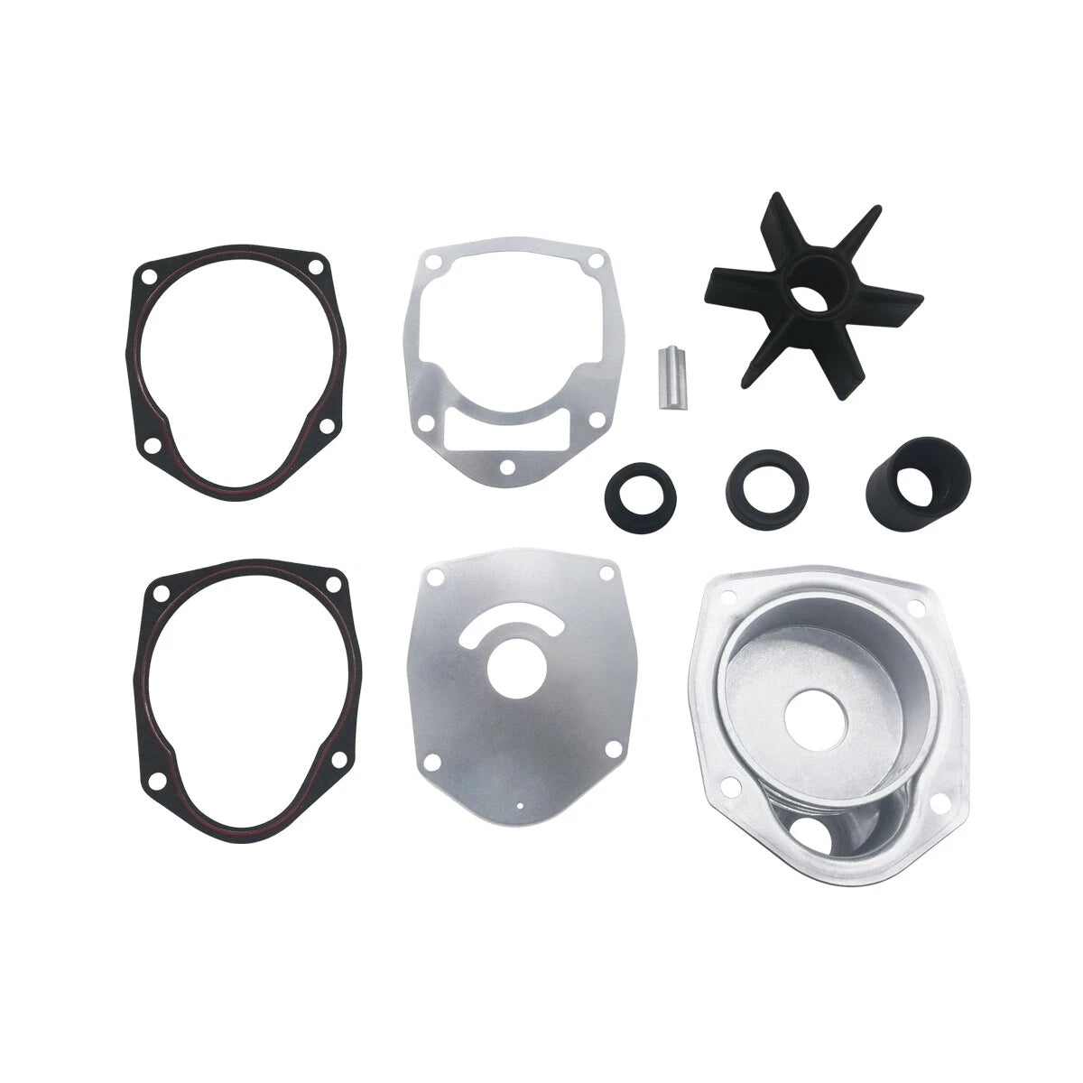 8m0061040 Water Pump Impeller Kit For Mercury Outboard 65 - 150 Hp