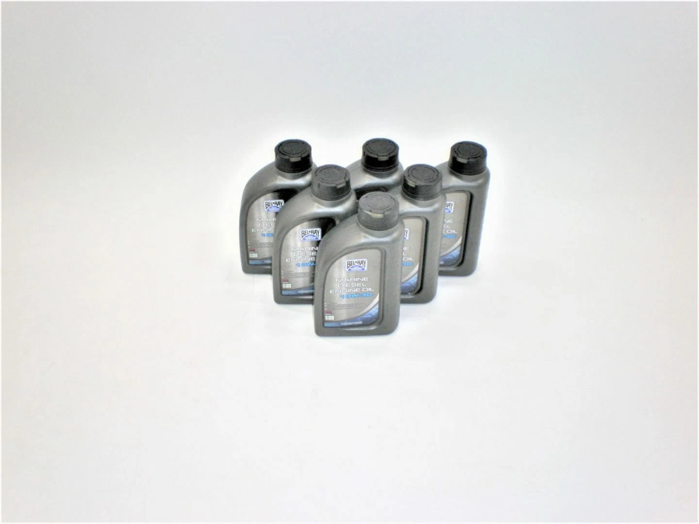 Belray 99760-bt1 *Qty 6* ~New~ 1l Marine Diesel Engine Sae 10W-30 Oil
