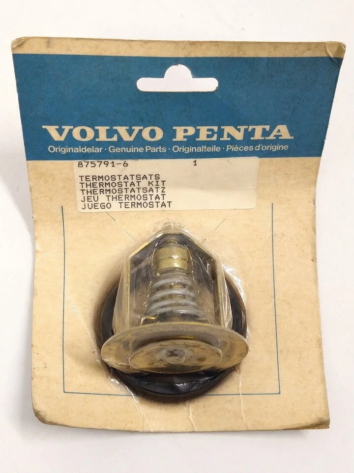 Volvo Penta - 875791-6 - Thermostat Kit | Hook & Hull Co
