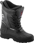 Fly Racing Aurora Snow Boots Size 10 Black Insulated Waterproof