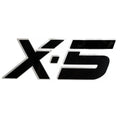 Nitro Boat Model Number Decal 151161 | X-5 Black Silver by Nitro