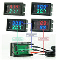 DC Dual Parameter Meter Voltage and Temperature