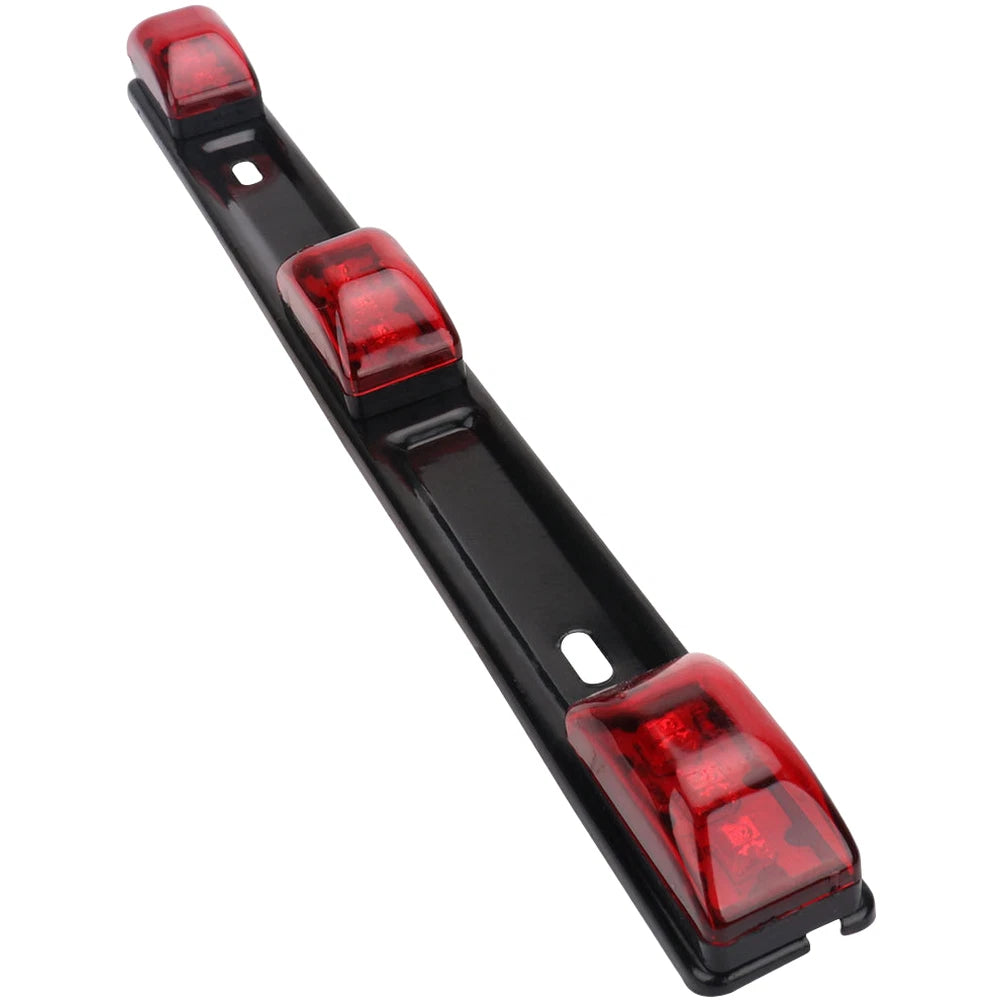 9 Led Red Tail Light Bar For Truck Trailer 12V Stop Brake Lamp Ip67
