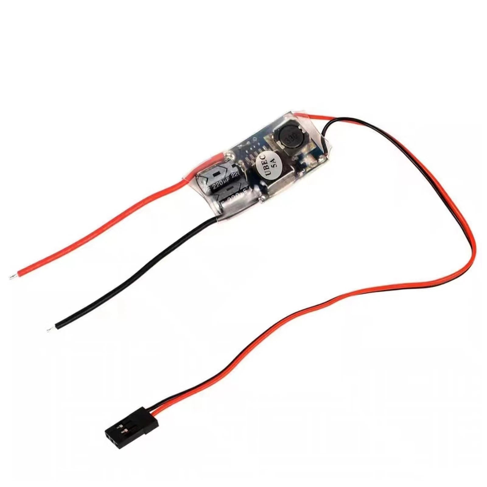 Ubec 5V 5a Mini External Bec 2-12s Lipo Dc-DC Converter Step Down