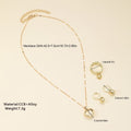 Heart Necklace Set for Parties