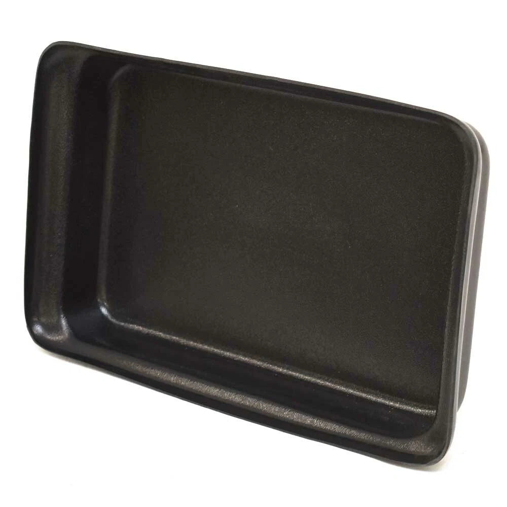 Bass Cat Boat Storage Tray | Black Plastic 12 3/8 X 7 3/4 X 2 Inch