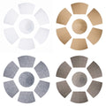 Wedge Placemats Round Easy to Clean