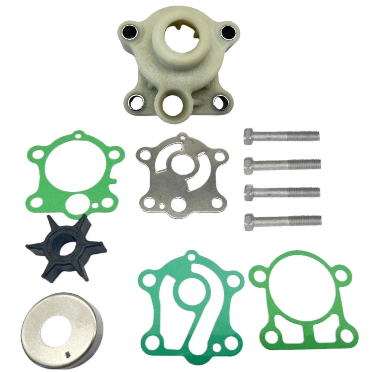 Water Pump Impeller Service Kit 6h4-w0078 For Yamaha 2 Stroke 40hp