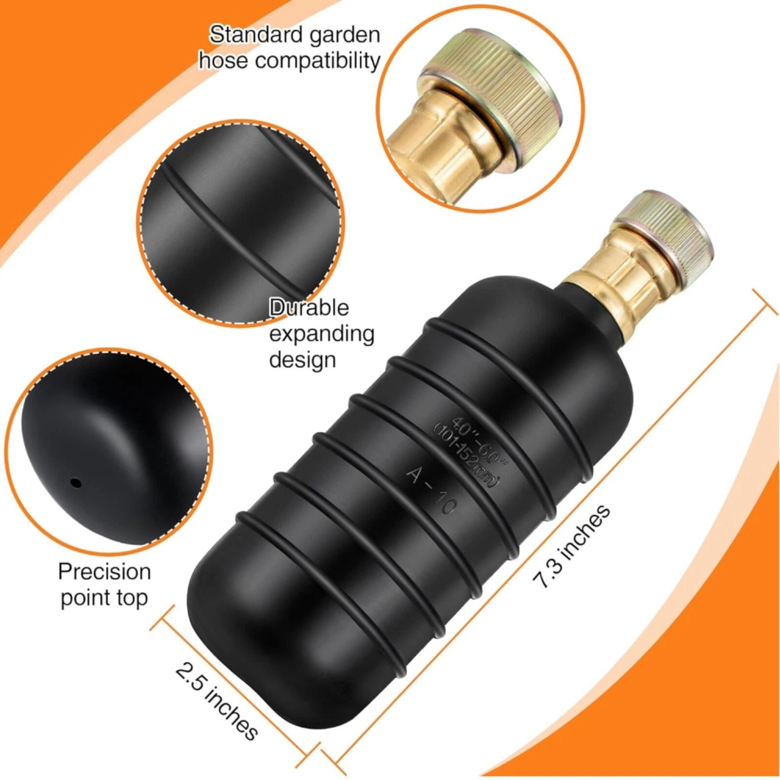 Drain Cleaning Bladder – 4"-6" Drain Pipe