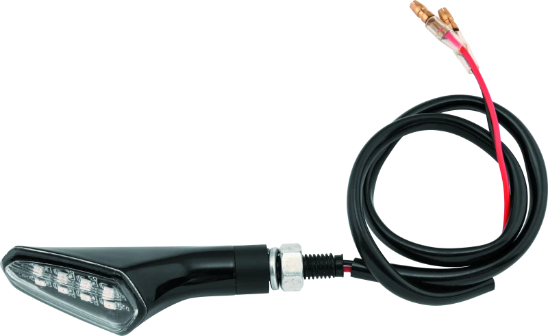 Bikemaster Wedge Turn Signals – Bright Amber Leds For Powersports