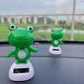Solar Powered Dancing Frog Car Ornament For | Hook & Hull Co