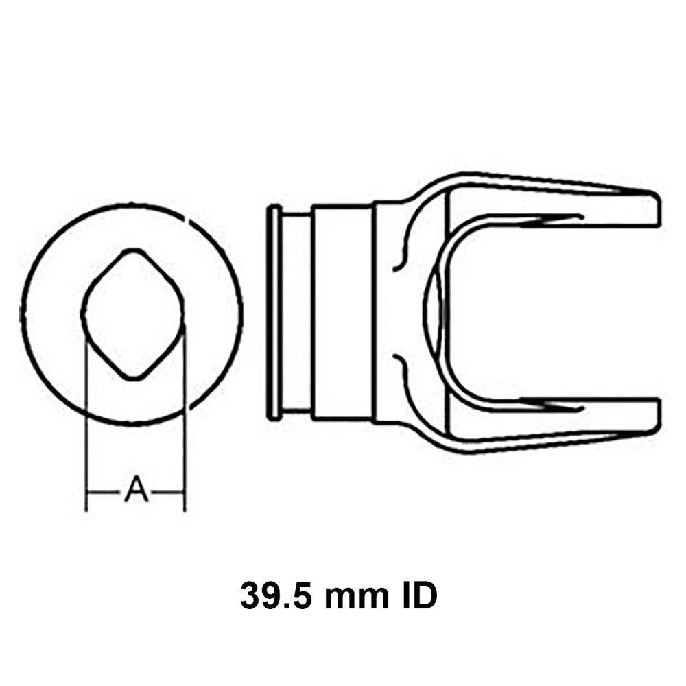 Yoke 440522 Fits Walterscheid 2300