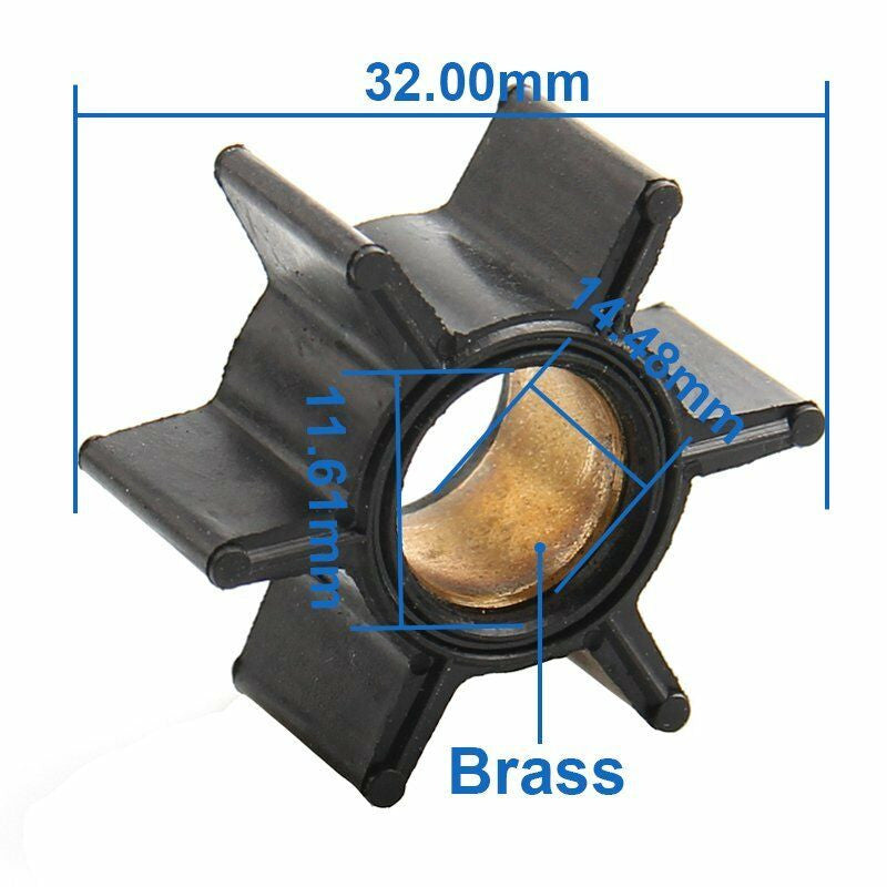 Water Pump Impeller 89981 for Mercury Outboard 4hp 4.5hp 6hp 7.5hp 9.8hp MotorsO