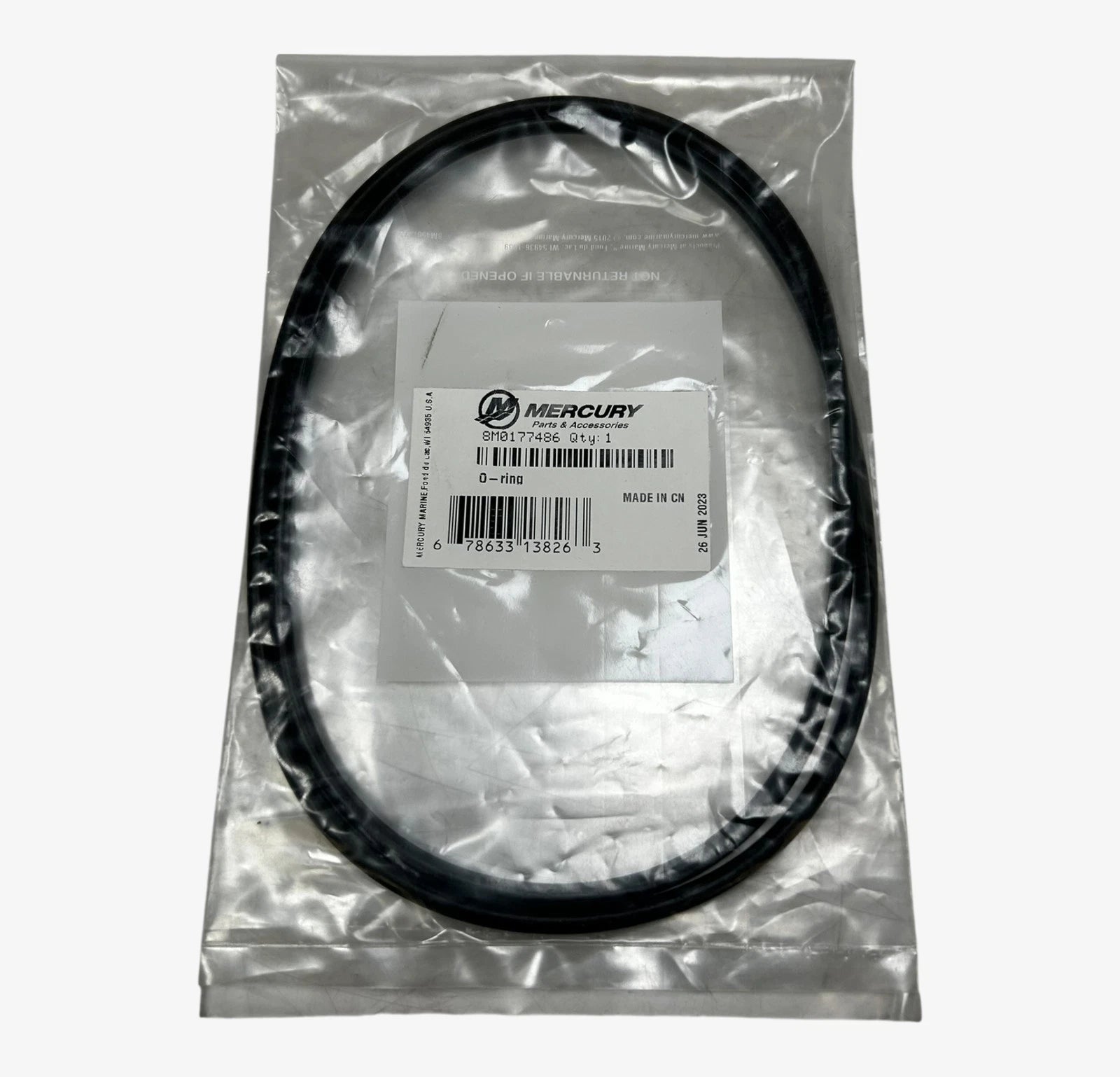 Mercury 8m0177486, Marine O-ring Seal , Oem - New