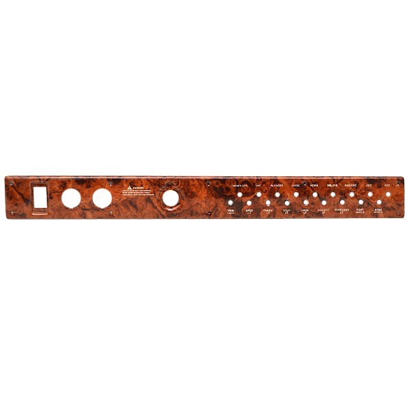Rinker Blank Ignition Breaker Panel Woodgrain by Rinker