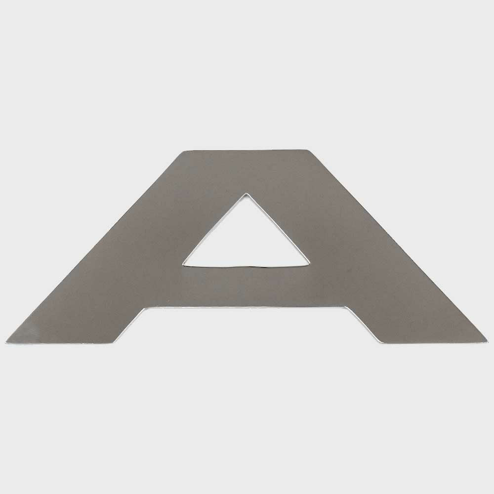Marquis Letter A Emblem 8150512 Stainless Steel by Marquis