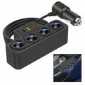 Car Charger Adapter 12V 24V 31a 4 Usb Slots Fast Charging For Vehicle