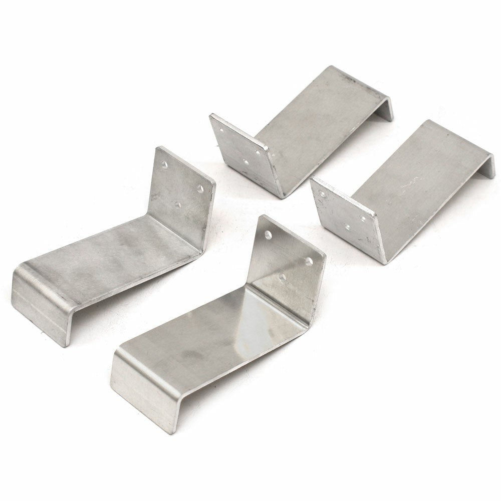 SAFE Boat Fuel Tank Mounting Brackets Aluminum Set of 4 by SAFE
