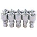 10pcs Hydraulic Hose Fitting 10643-4-4 1064344 1/4" Female Jic