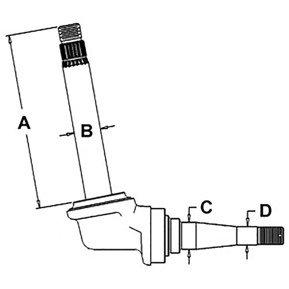 Spindle 361845r92 Fits Case 300 350