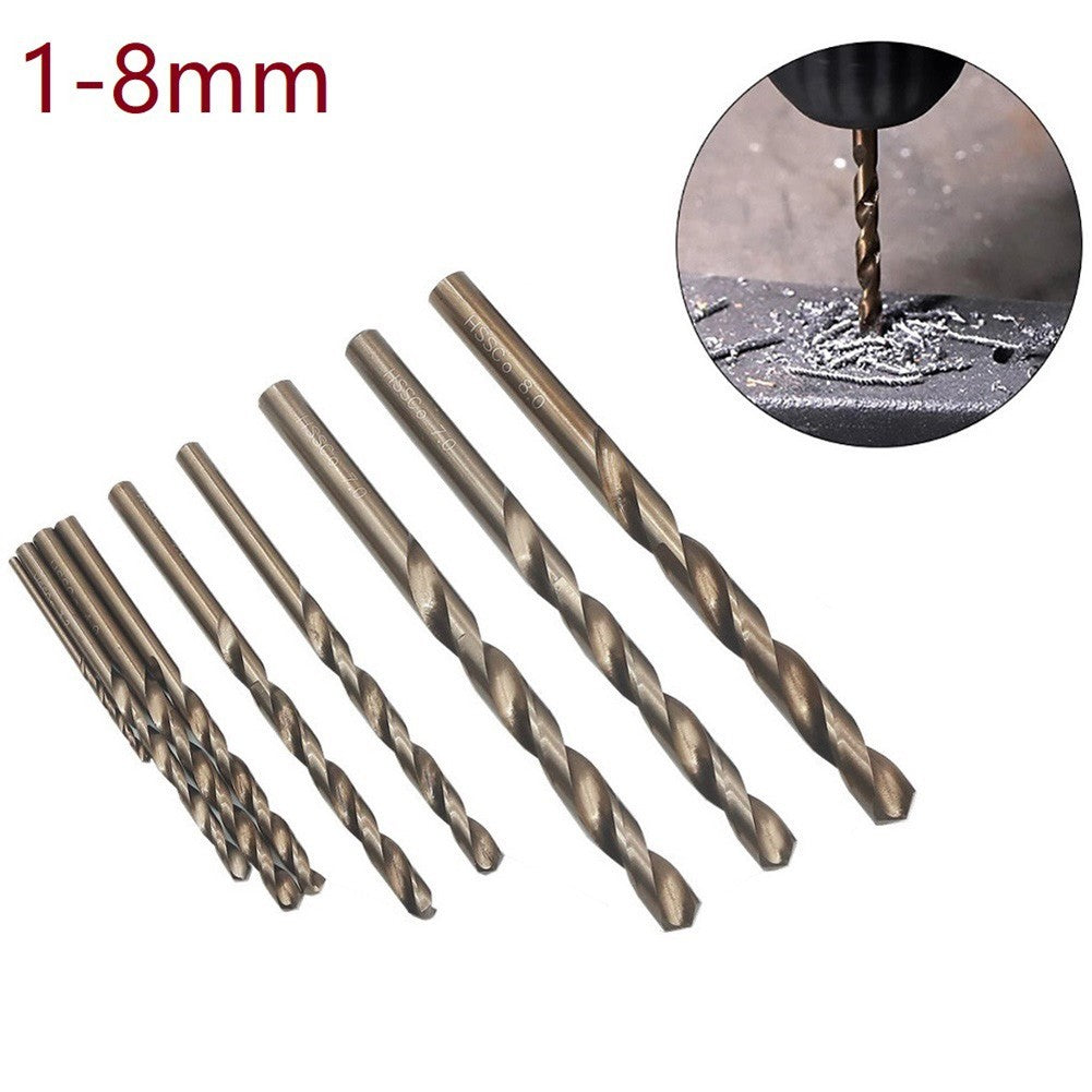 Iron Drill Bits Set for Metalworking