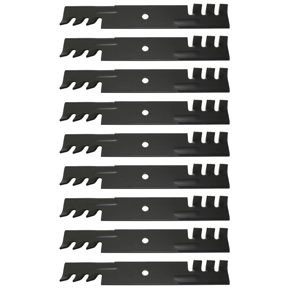 Qty 9: Toothed Mulching Blade Fits Toro Replaces 107-3192