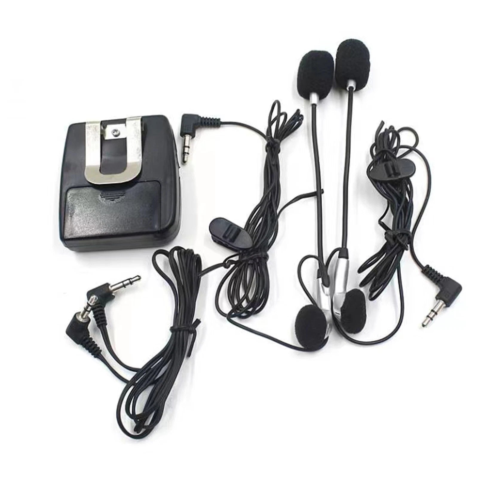2 Way Motorcycle Helmet To Helmet Intercom Host Headphone