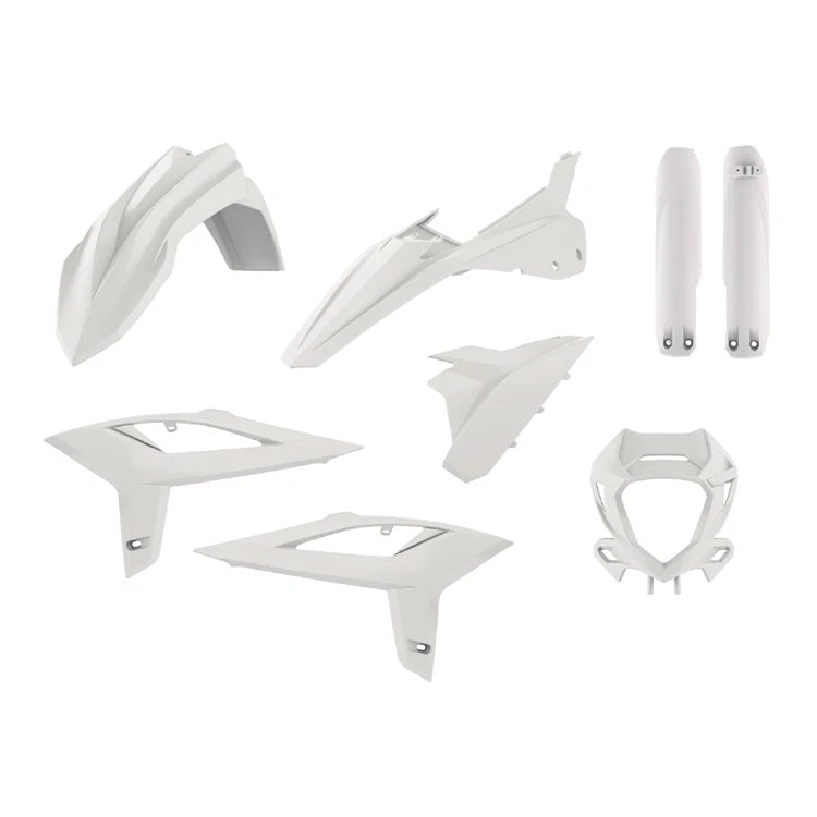 Polisport Plastic Kit Beta Rr 125-480 2t+4t 2020-2022, White